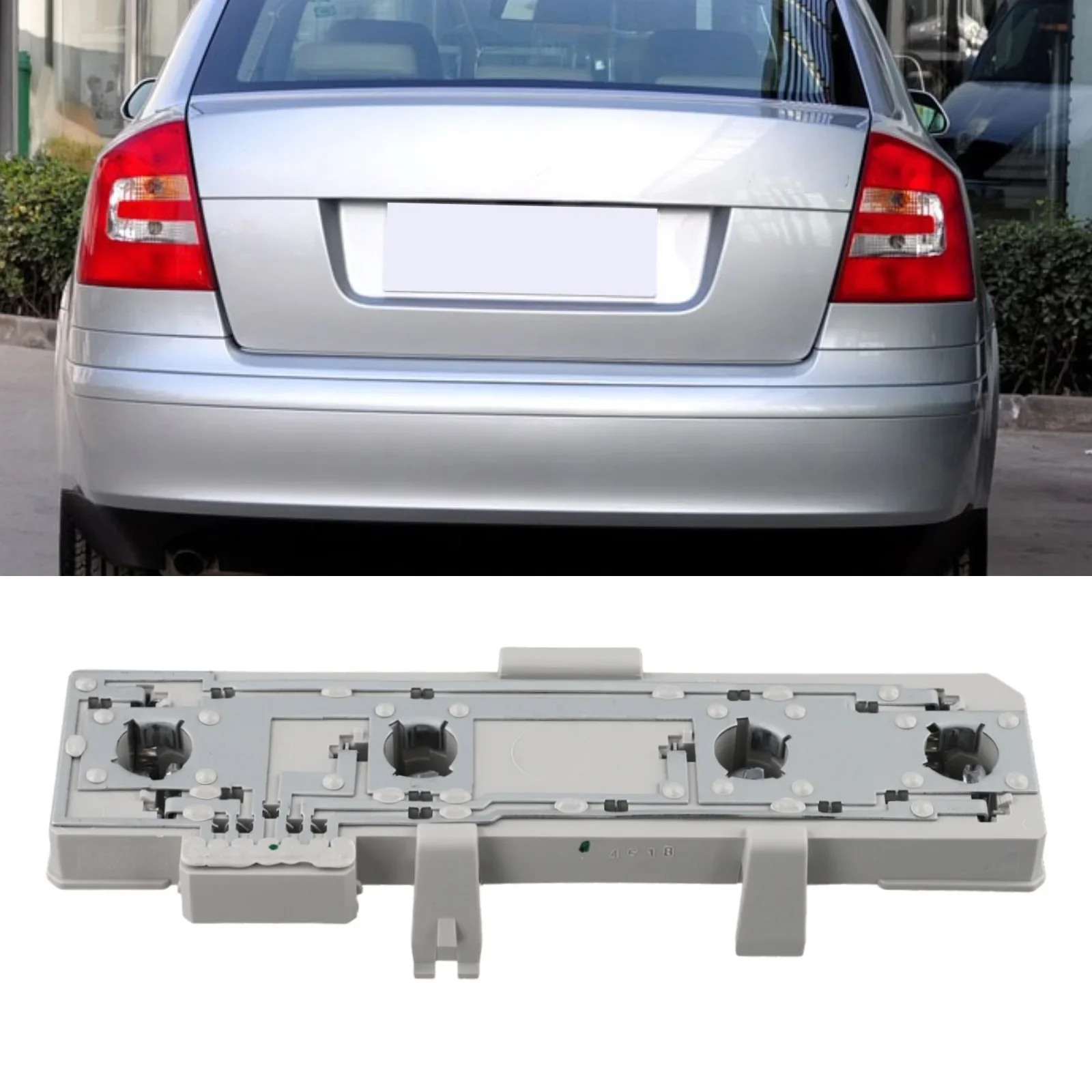 

Левая задняя база заднего фонаря для Skoda для Octavia 2004-2012 1Z5945257A, запасные аксессуары для установки автомобильных фар