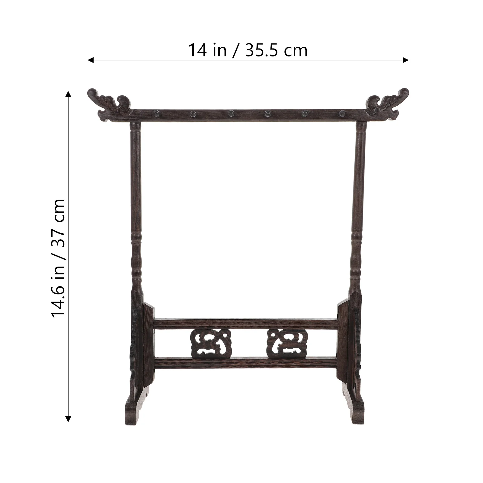 5pcs Necklace Holder Necklace Hanging Organizer Rack Bracelet Display Stand