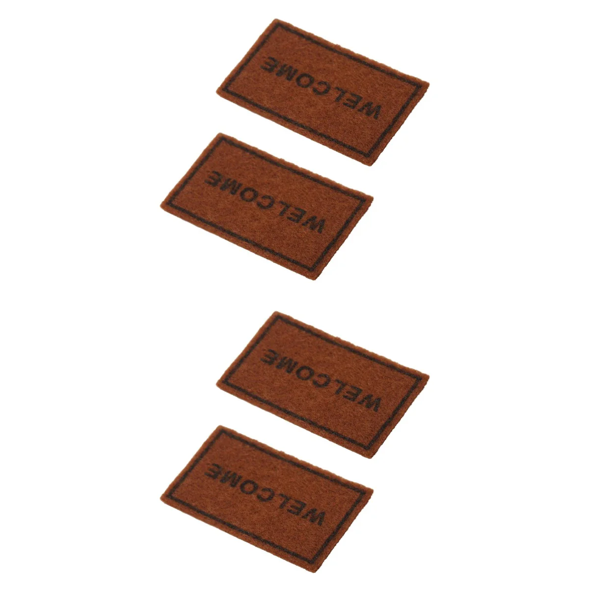 

Rug Door Mat Floorhouse Decoration Rugs Mini Model Scene Mud Furnitureroom Living Shoe Front Accessories Blankets