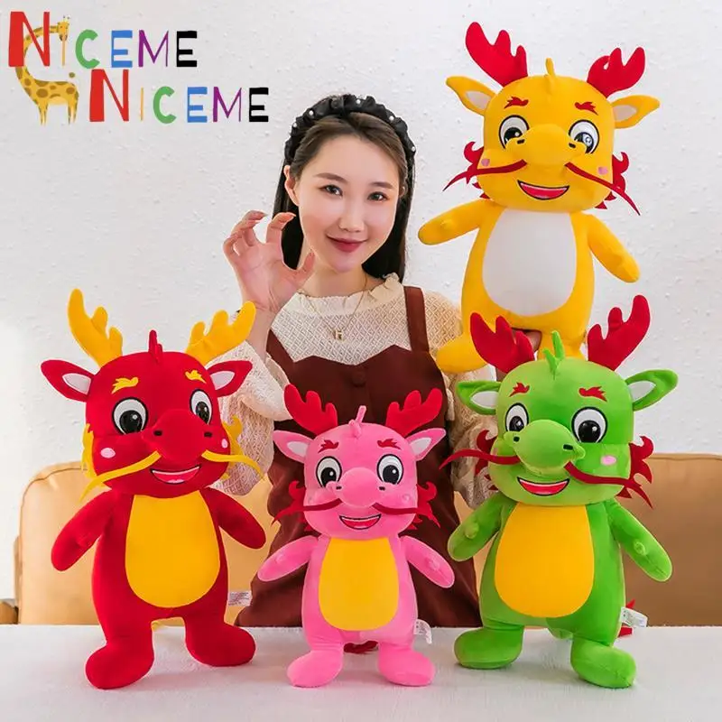 

40CM Cute Dragon Plush Doll Toy Cartoon Dragons Stuffed Dolls For Girl Kid Birthday Gifts