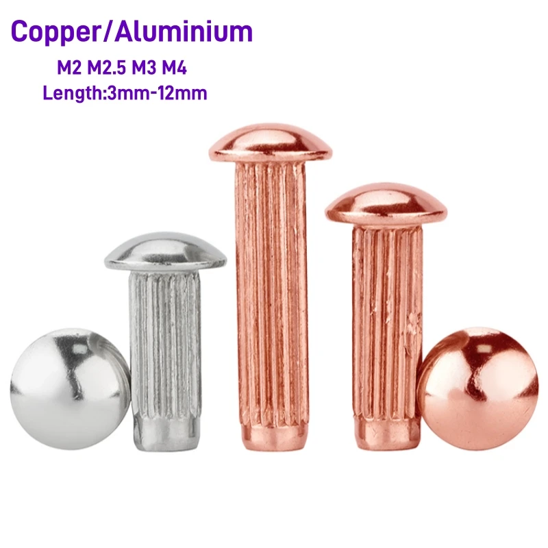 

Медные/алюминиевые заклёпки GB827 M2 M2.5 M3 M4