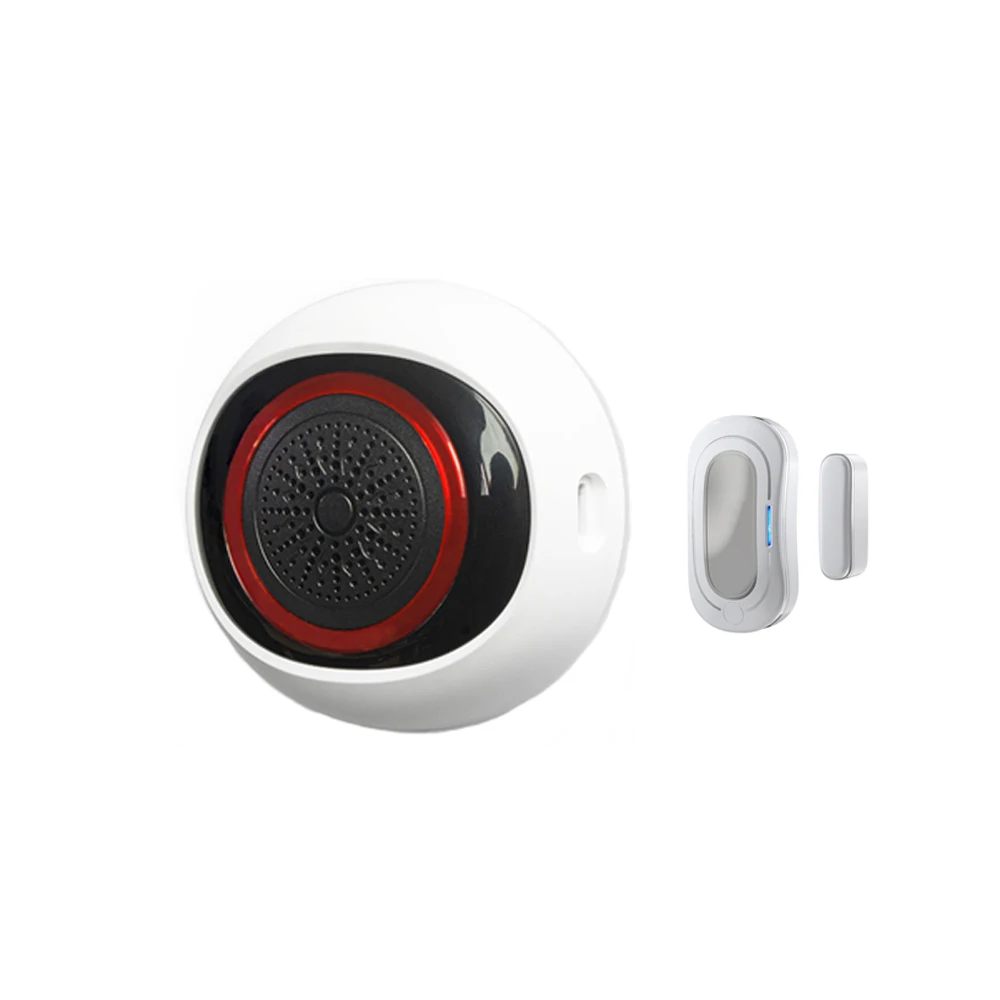 100db Linkage With Door Sensor Security Monitoring Anti-theft Horn For Security