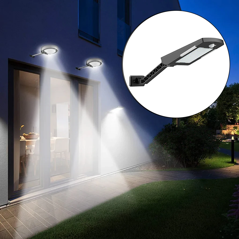 

Wall Light Solar Adjustable Outdoor Mounted Lamp Walkway Pathway Lighting