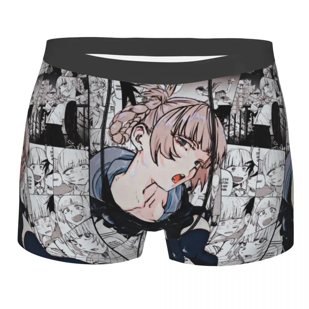 

Nanakusa Nazuna Anime Man Underwear Yofukashi no Uta Call of the Night Boxer Shorts Panties Polyester Underpants for Homme