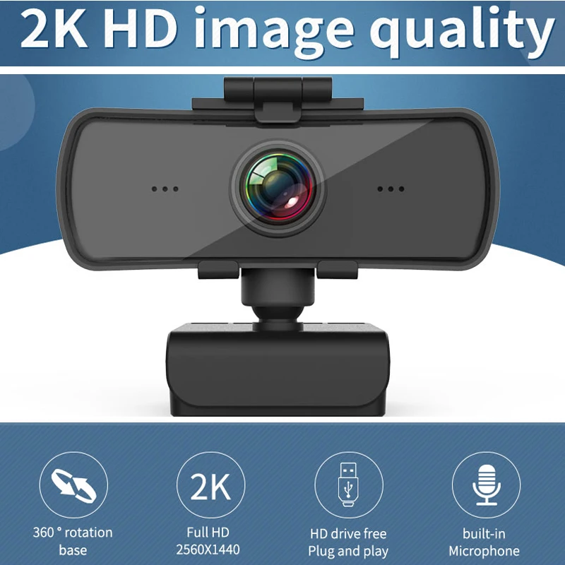 Веб-камера HD с автофокусом и встроенным микрофоном 1920X1080P | Компьютеры офис