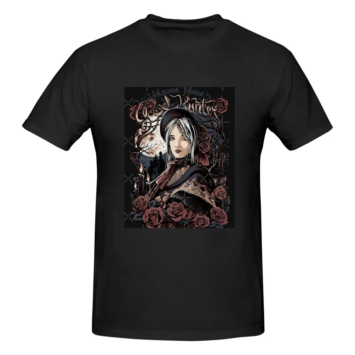 

Lady Of Dreams Anime T-shirts Short Sleeve Solid Color Casual Oversized Men Harajuku Cotton Summer Man Men's Clothing Tops