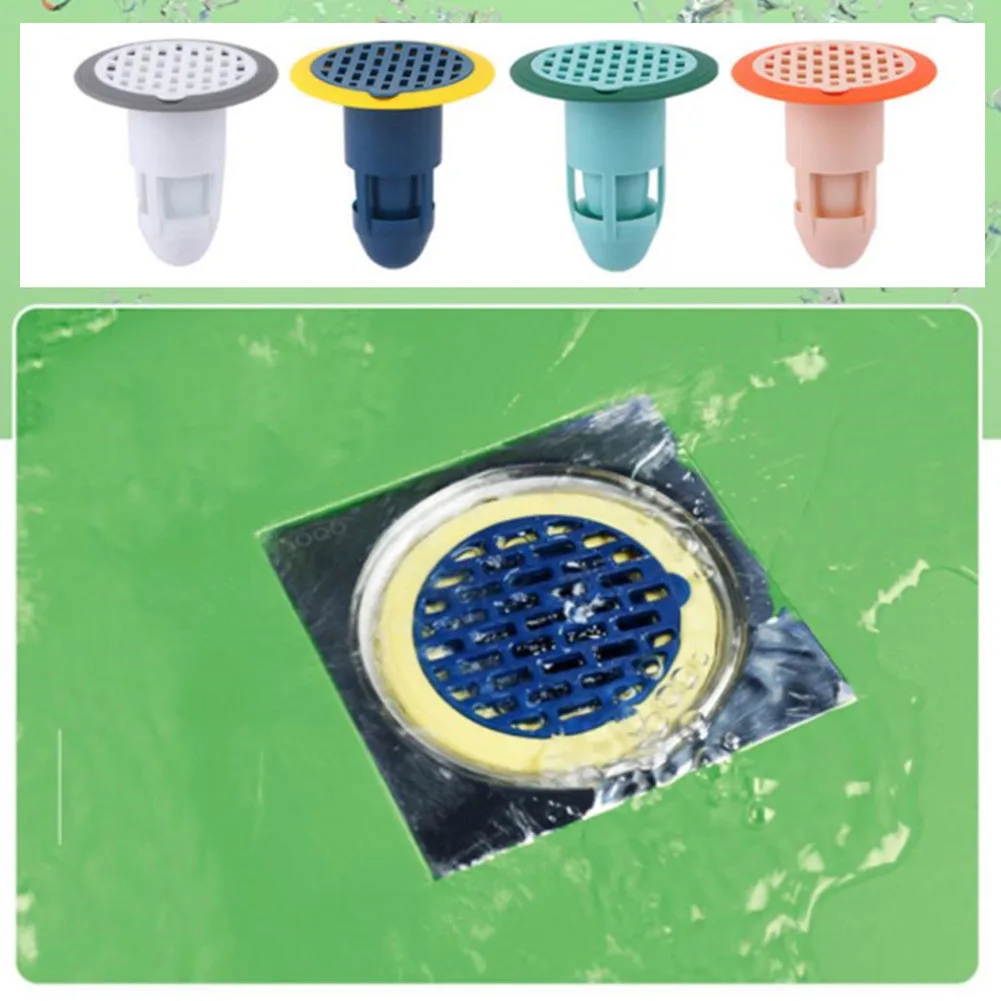 

Shower Floor Filter Cover Silicone Deodorant Sink Drain Filter Bug Deodorizer Bathroom Floor Drainer Sink