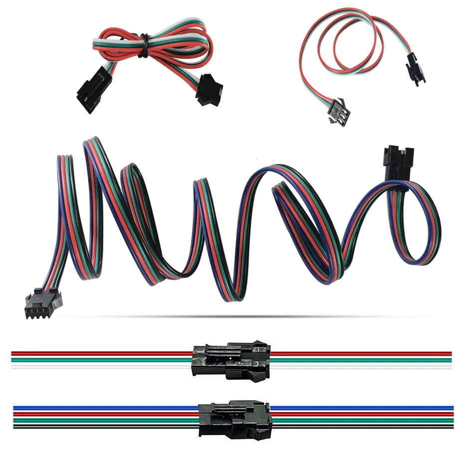 

Удлинительный кабель 22AWG 3Pin/4Pin 50/100/200/300 см