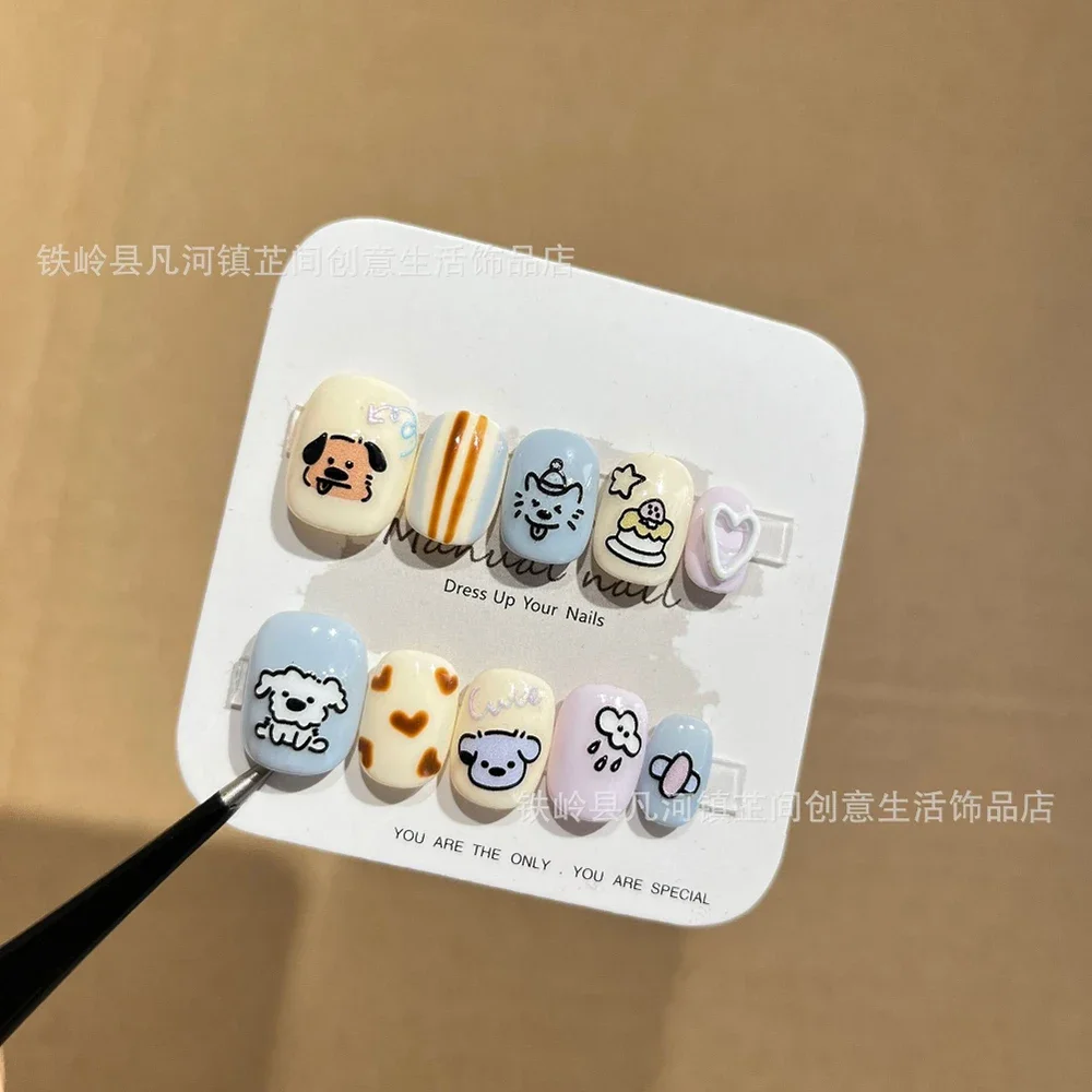 

MINISO накладные ногти Sanrioed Pochacco
