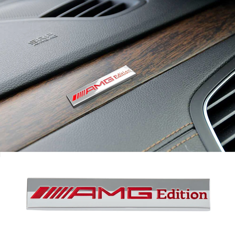1 шт. металлическая 3d задняя буквенная эмблема наклейка на багажник для Mercedes benz AMG
