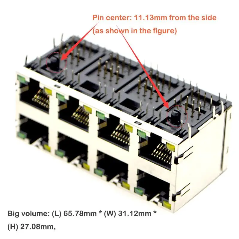 

Розетка RJ45 GONGFENG 8P8C