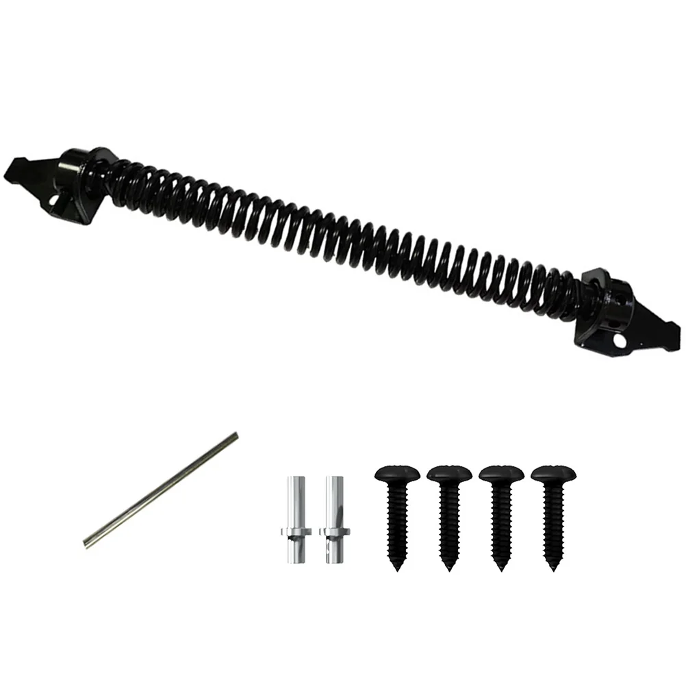 

1 Set Door Gate Spring Self Closing Wooden Gate Closer Automatic Door Closer for Fence