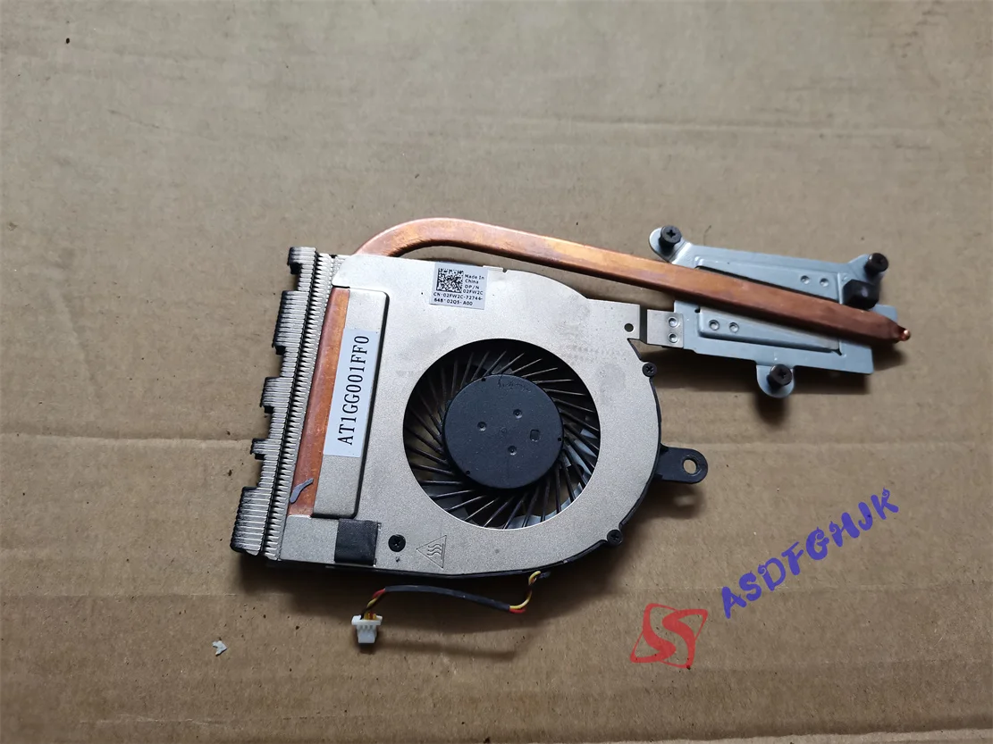 Подлинный радиатор и вентилятор для Dell Inspiron 15-5559 02FW2C полностью протестирован