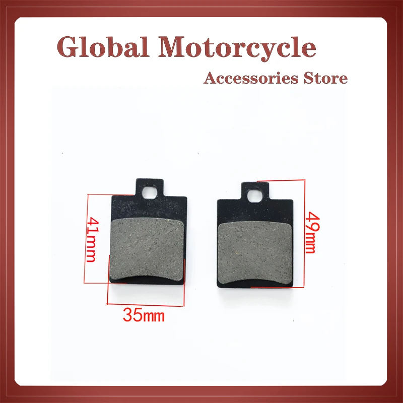 

Motorcycle Front & Rear Brake Pad For SYM Symphony S 50 SR50 S125 For VESPA ET4 125 LX50 S50 Sport LX125 LX150 LXV125 S125 S150