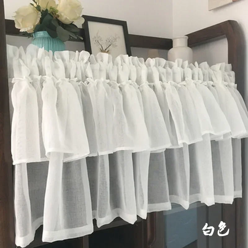 

Полупрозрачные шторы WPKIRA из полиэстера и хлопка