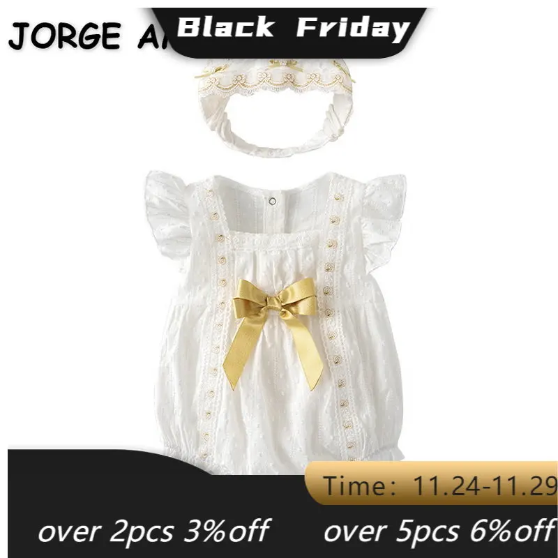 

Летняя одежда, боди для маленьких девочек, комбинезон с квадратным воротником и расклешенными рукавами в стиле пэчворк белого и желтого цве...