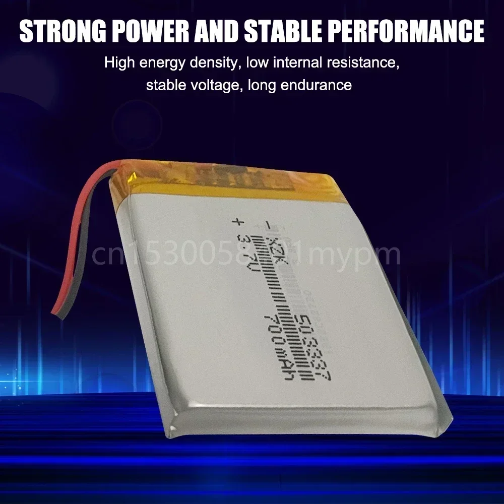 Литий-полимерная перезаряжаемая литиевая батарея для MP3 MP4 GPS-трекера