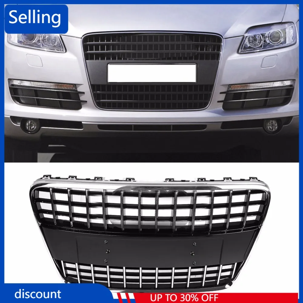 

Передний бампер решетка капота гриль для Audi Q7 2010 2011 2012 2013 2015 AU1200127 автомобильный Стайлинг Для Q7 Стиль автомобильные аксессуары быстро