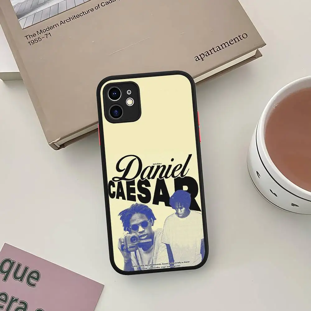 Фото Чехол для телефона с музыкальным альбомом D-Daniel Caesar для iPhone 16, 15, 14, 13, 12, 11 Pro Max 7, 8, 6, 6 s Plus, матовый чехол №5