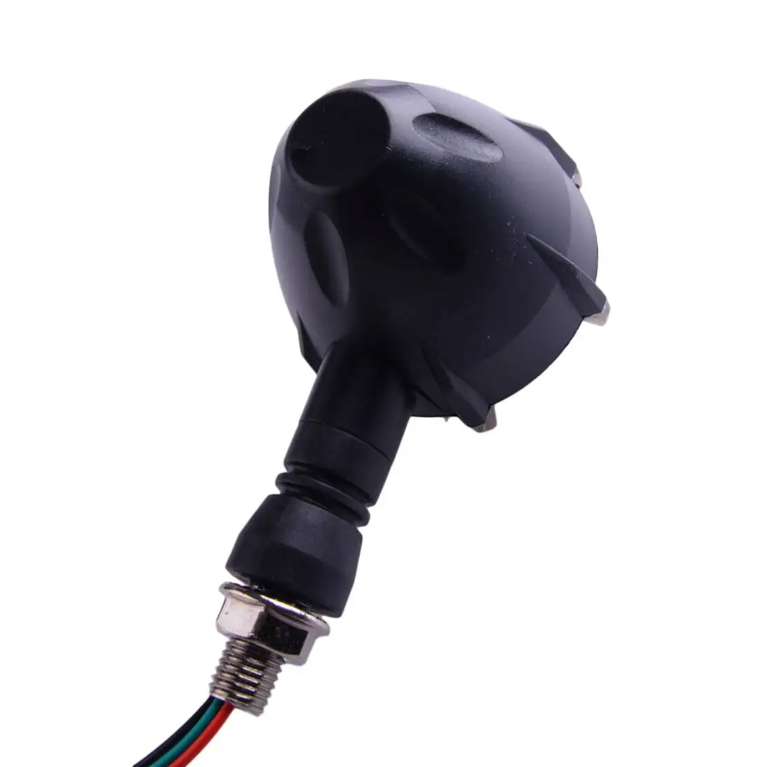 1 пара 12 В для мотоцикла желто-белый струящийся мигающий светодиодный указатель