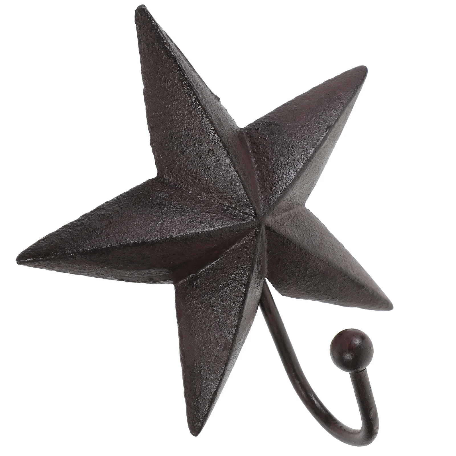 

Adorable Hooks Towel Decorative Wall Coat Umbrellas Hanging Star Shaped Vintage Storage Practical Cast Iron Home