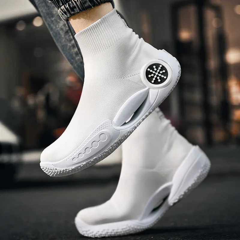 High Top Socks Running Shoes Women Sneakers Men Sport Shoes Breathable Casual Sock Sneaker Basketball Vulcanize Ankle Boots
