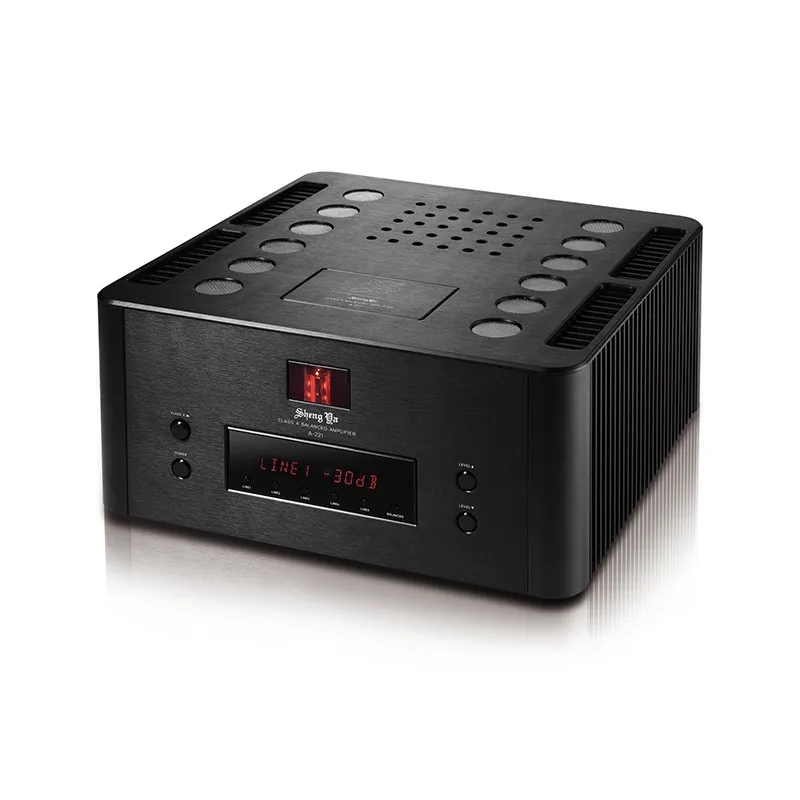 

Shengya A-221 High-level Class A Pure Combination of Tubes and Gallbladder Full-balanced Amp HIFI Amp Hybrid Amplifier