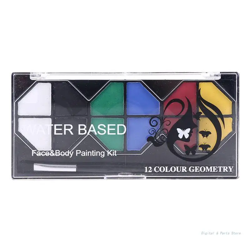 

M17F Color Fce Pinting Body Mkeup нетоксичный fe Wter oluble Pint с Bruh