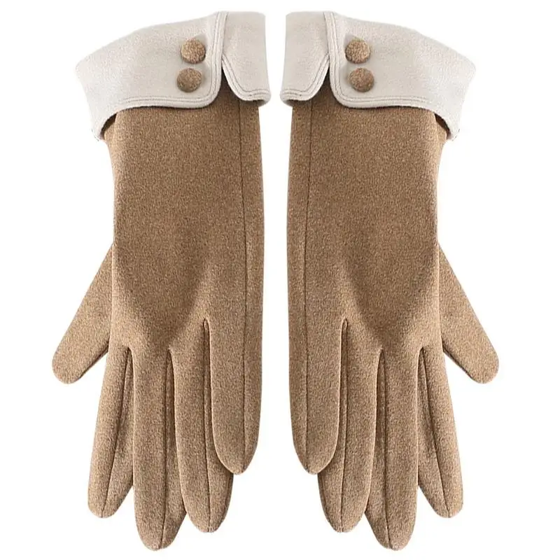 

Women Thermal Gloves Winter Gloves For Women TouchScreen Texting Warm Gloves With Soft Knit Lining Elastic Cuff Multi Color.