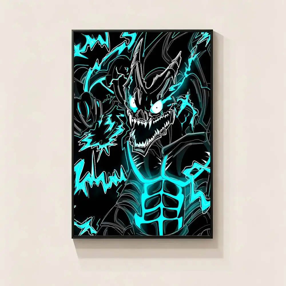Постер с изображением аниме K-Kaiju N-No 8 Laser-R, водонепроницаемая наклейка на стену для бара, гостиной, винтажный декор (art.: 3920da2fbfeab) - 3920da2fbfeab