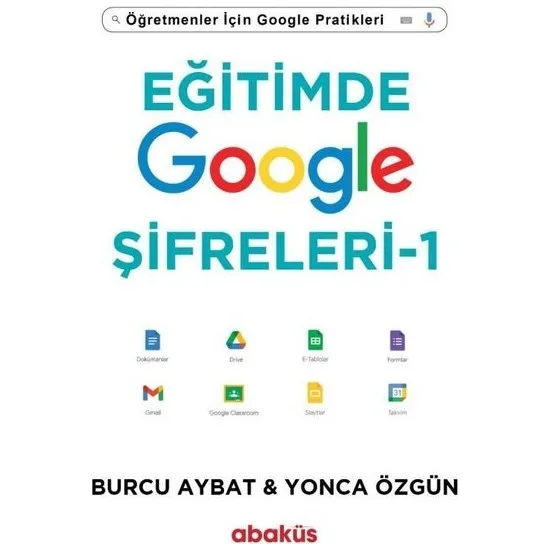 

Abacus Book Tutorial Google Passwords-1 Sign AybatYonca Original Turkish books information technology software coding