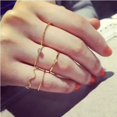 

Fashion Trend Simple Ring, Beautiful And Generous Girl's Favorite