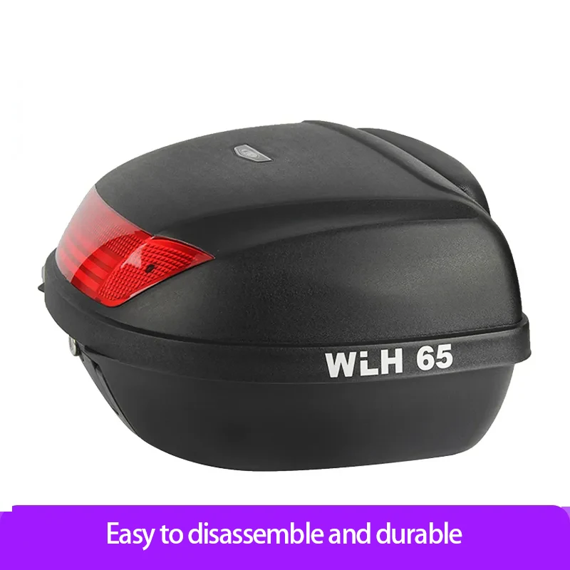Tailbox E65 скутер мотоцикл tailbox большой 52L общего электромобиля пластиковый