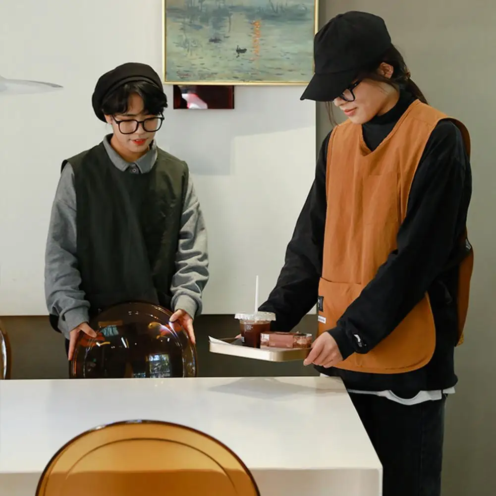 Фартук для рукоделия водонепроницаемый искусственный с карманами изготовления