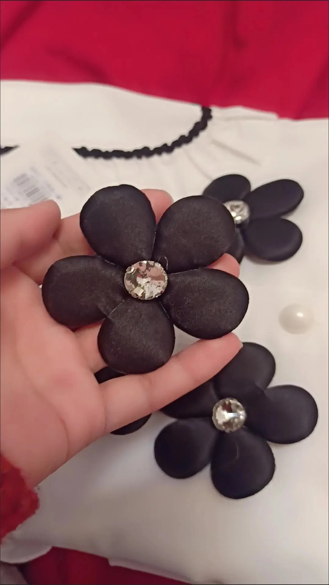 Корейские рубашки женские блузки с бисером и цветочным принтом модная женская