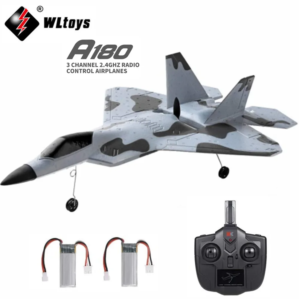 Самолет Радиоуправляемый WLtoys XKS A180, 3 канала, 2,4 ГГц, с бесщеточным Мотором