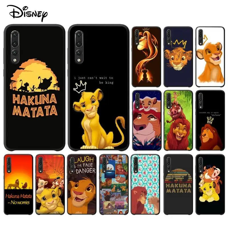 

Disney the lion king Simba nala Phone Case for Huawei P30 40 20 10 8 9 lite pro plus Psmart2019