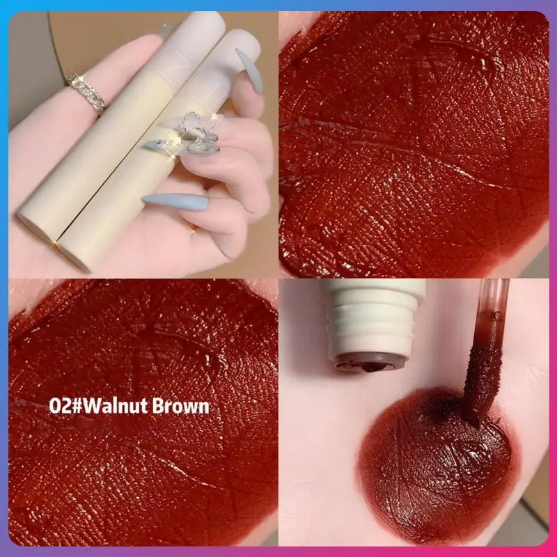 

7 цветов, тинт для губ, грязь, темно-оранжевая красная глина для губ, блеск для губ, косметика, глазурь для губ, увлажняющая жидкая помада для м...