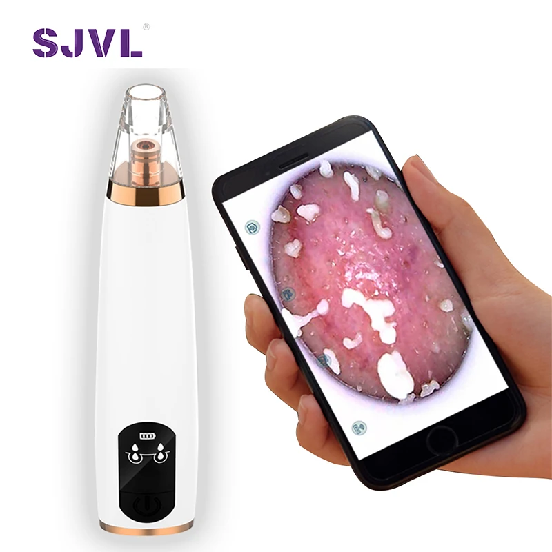 

Visual Pore Vacuum Blackhead Remover to Remove Skin Acne Noir Point Nose Blackhead