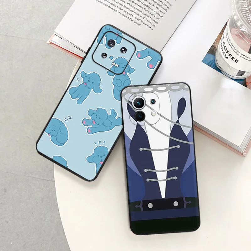 Matte Phone Cases For Redmi 12 12c 13c Note12 Note13 Pro YURI On ICE Xiaomi 13 Lite 12x 12t 12s 4G 5G Cartoon Soft Black Cover