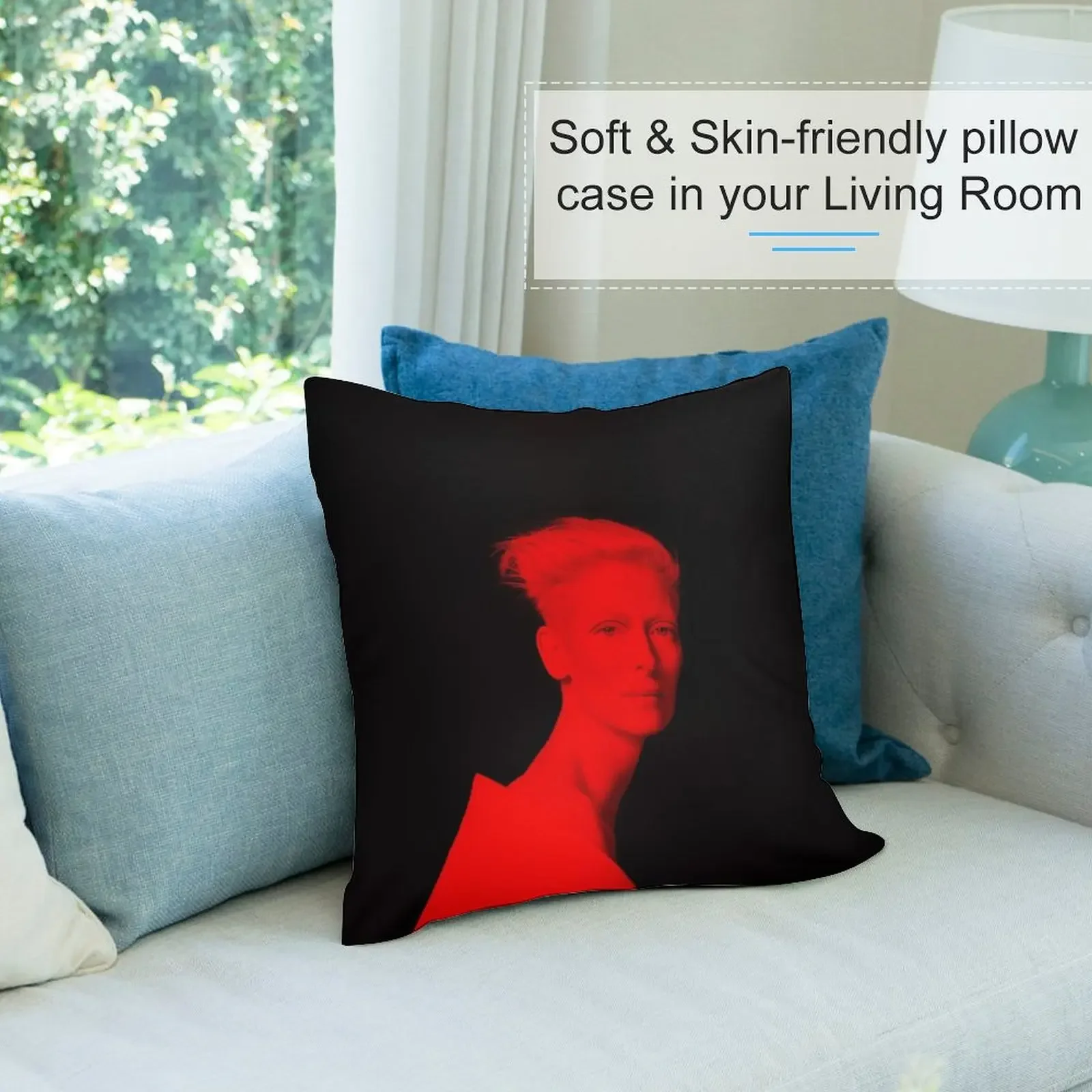 Tilda Swinton-подушка со знаменитостями рождественские чехлы для подушек декоративная