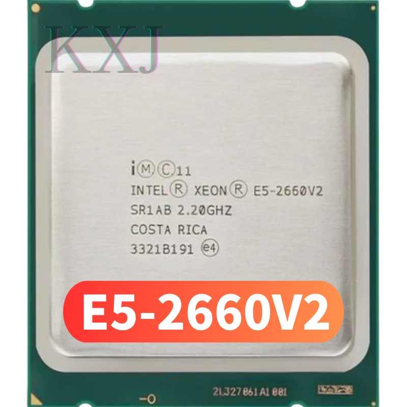 Процессор Intel Xeon E5 2660 V2 CPU 2,2G LGA 2011 SR1AB десятиядерный серверный процессор Φ V2 10-ядерный 2,20 ГГц 25 Мб 95 Вт