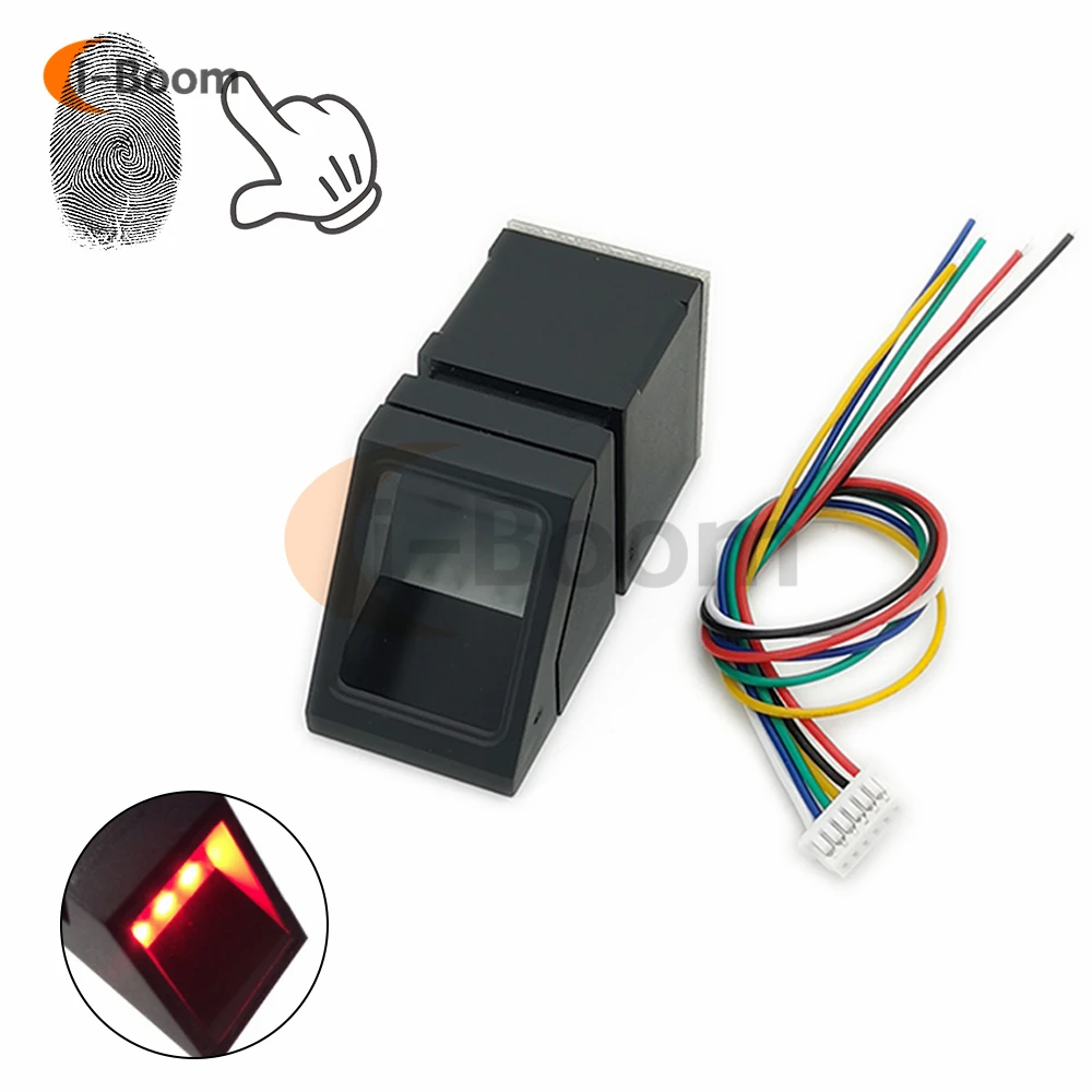 

DY50 FPM10A Fingerprint Reader Sensor Module Optical Fingerprint Module R307-S For Arduino Locks Serial Communication Interface