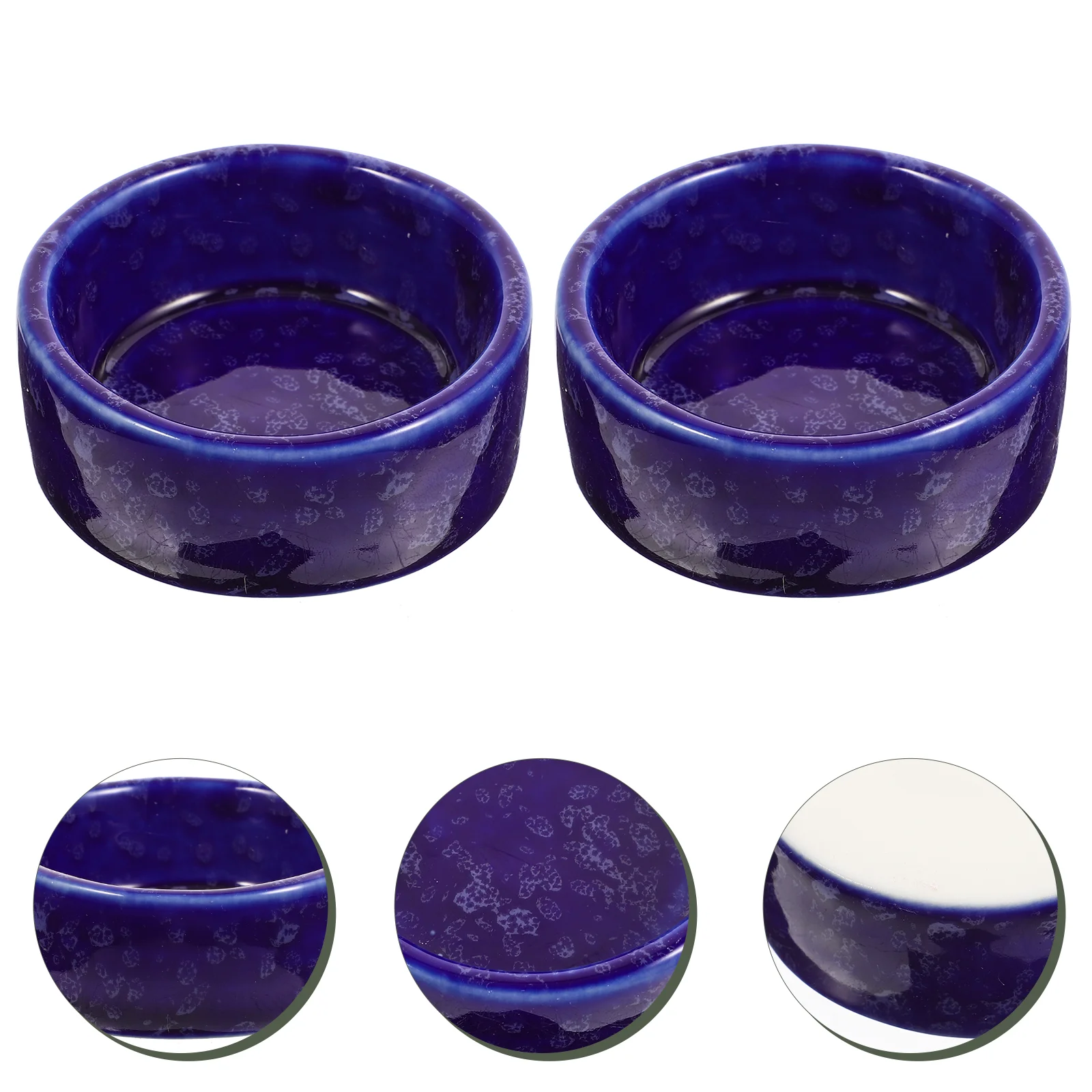 

Dish Bowl Hamsterceramic Rat Pet Container Guinea Chicken Feedingchinchilla Accessories Dragon Bearded Water Bowlstank Plate