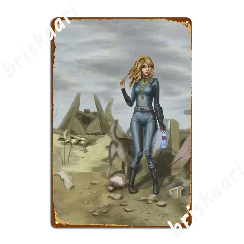 

Fallout игровой чехол с металлическим знаком, таблички для кинотеатра, кухни, вечеринки, жестяной плакат, винтажные плакаты