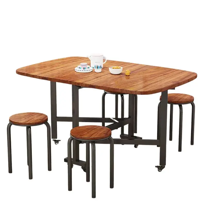 

Black Entryway Dining Table Legs Metal Small Wheel Computer Coffee Tables Dressing Restaurant Mesas De Jantar Home Furniture