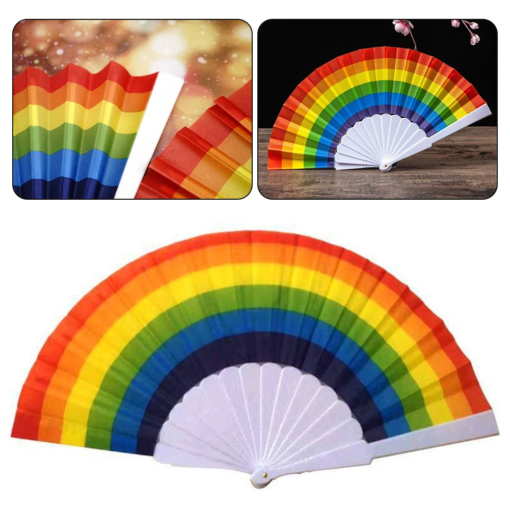

Chinese Dance Party Folding Fan Flower Hand Fan Folding Fans Dance Wedding Party Favor Chinese Party Folding Fans