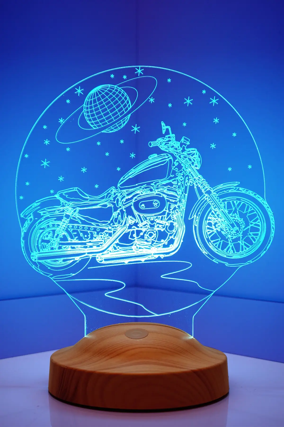 

Светодиодная лампа для мотоцикла 3d Dear Dad