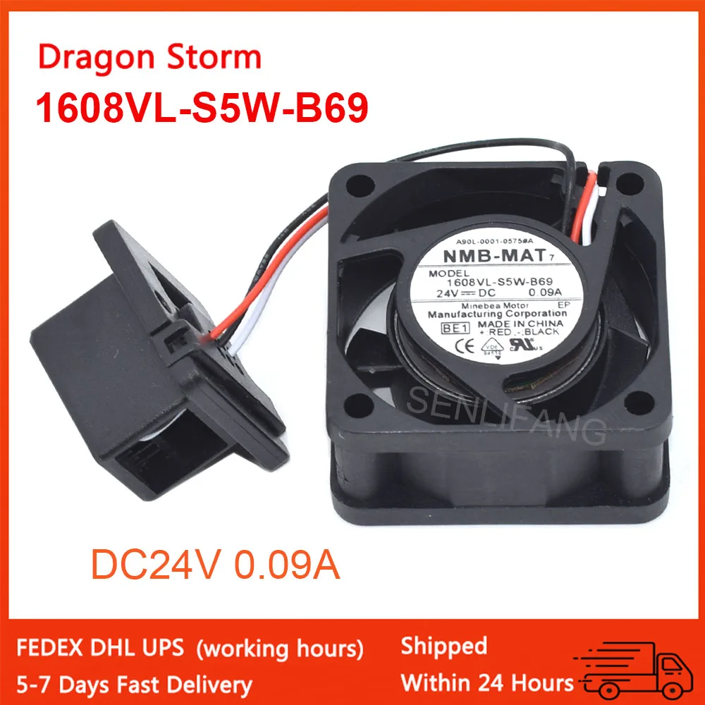 Вентилятор 24 В 1608VL-S5W-B69 A90L-0001-0575 # новый для системы охлаждения Fanuc 40*40*20 мм 0 09a 3