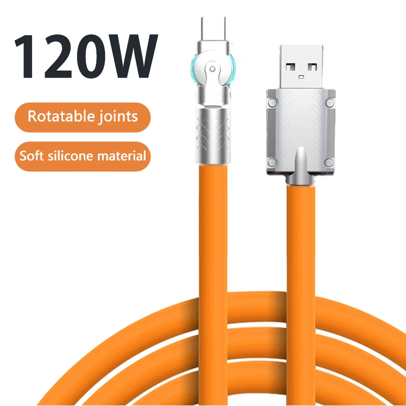 

Кабель для быстрой зарядки, 120 Вт, 6 А, USB Type-C